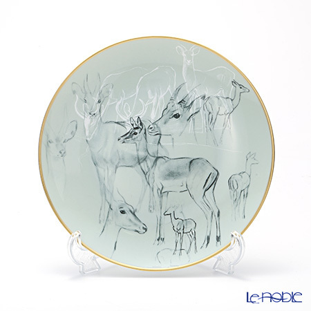 エルメス　赤道直下のスケッチ　デザートプレート21cm エルメス（HERMES） 赤道直下のスケッチ デザートプレート 21cm